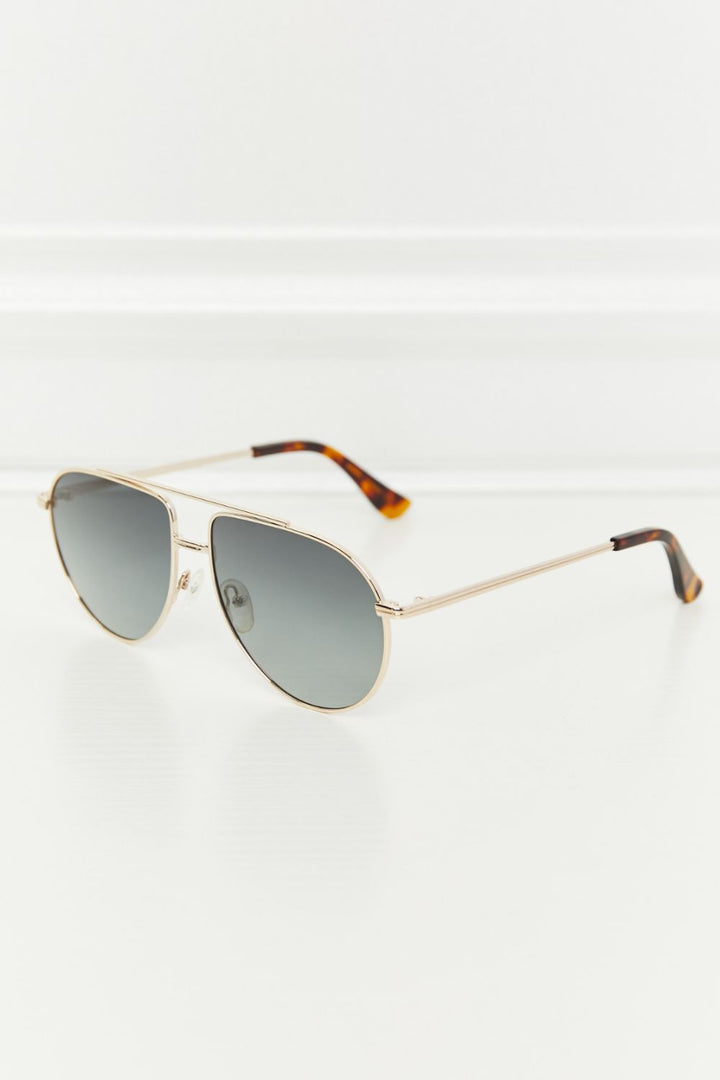 TAC Polarization Lens Aviator Sunglasses | Nikki &amp; Co. Boutique