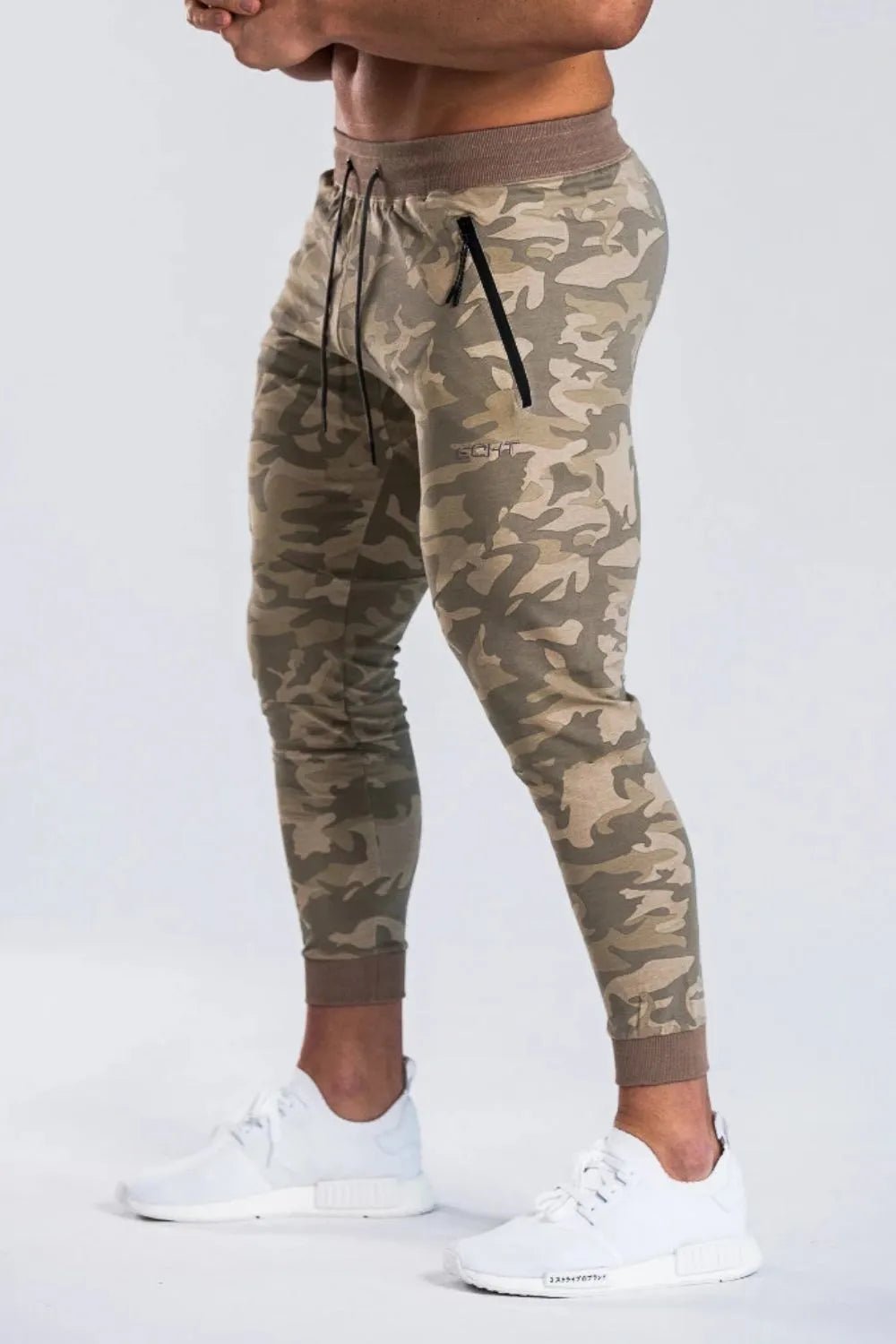 Men's Camouflage Drawstring Active Pants - Nikki and Co Boutique
