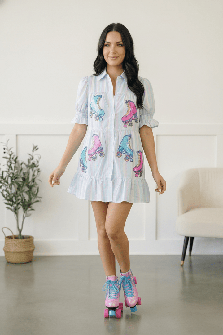 A Roller Daydream Tiered Summer Dress - Nikki &amp; Co. Boutique