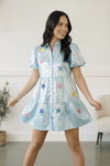 Nova Night Out Tiered Bubble Sleeve T Shirt Dress - Nikki & Co. Boutique