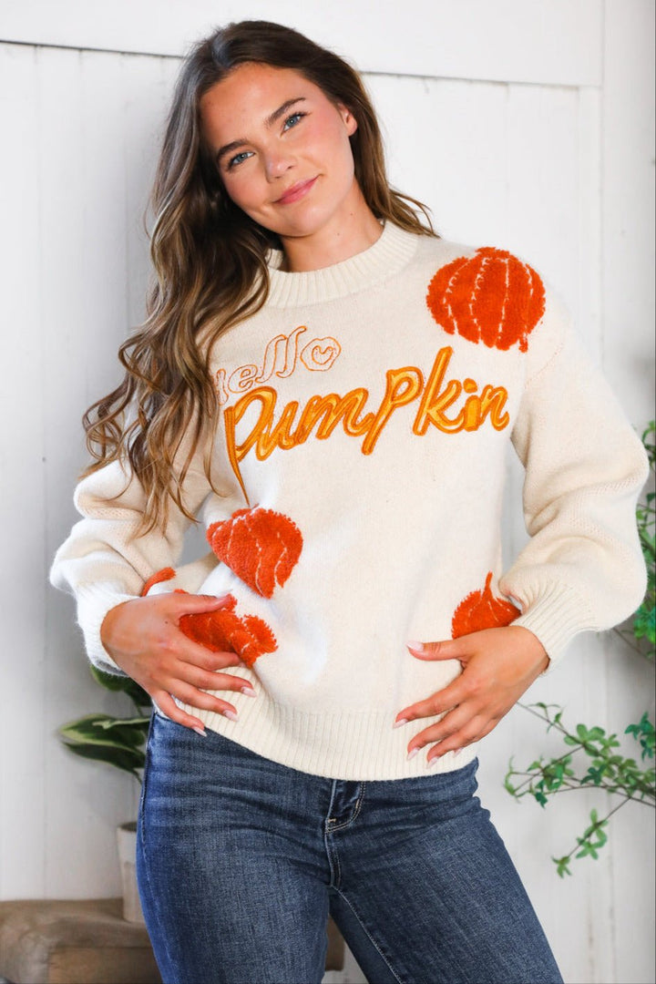 Hello Gourd-geous Pumkin Patch Pullover | Nikki &amp; Co. Boutique