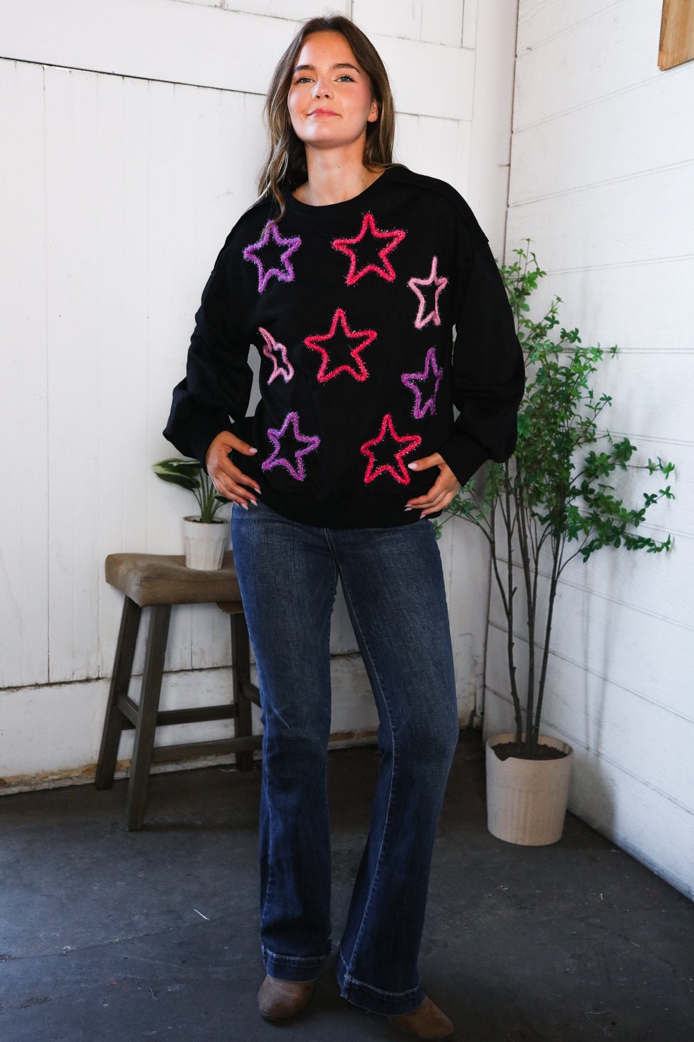 You Gave Me The Stars Cozy Sweater | Nikki &amp; Co. Boutique