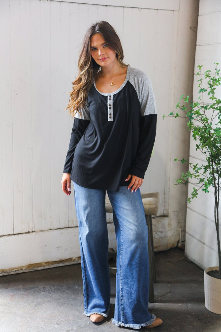 Cool Night on the Docks Long Sleeve - Nikki &amp; Co. Boutique