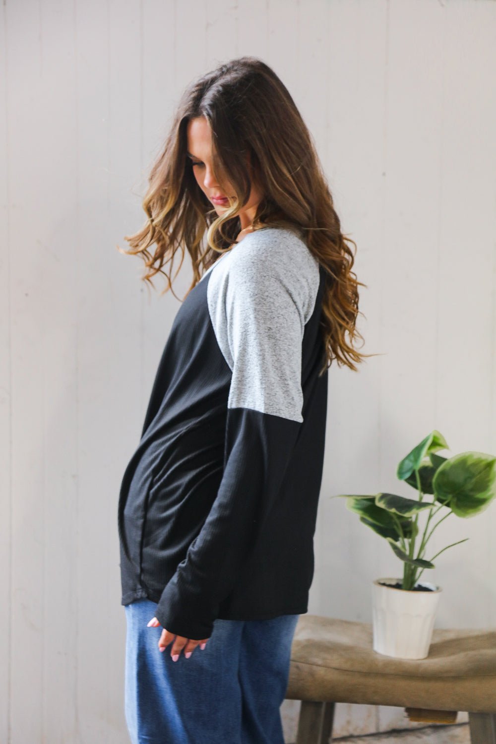 Cool Night on the Docks Long Sleeve - Nikki &amp; Co. Boutique