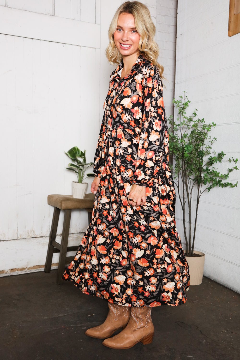 A Homestead Beauty Floral Dress - Nikki and Co Boutique
