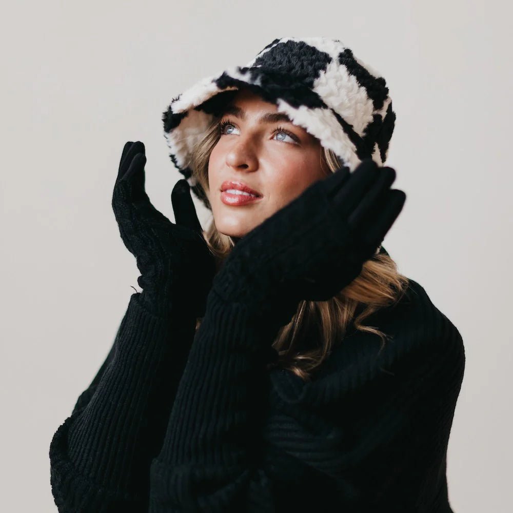 Pretty Simple (NP) - Cable Knit Gloves - Nikki and Co Boutique