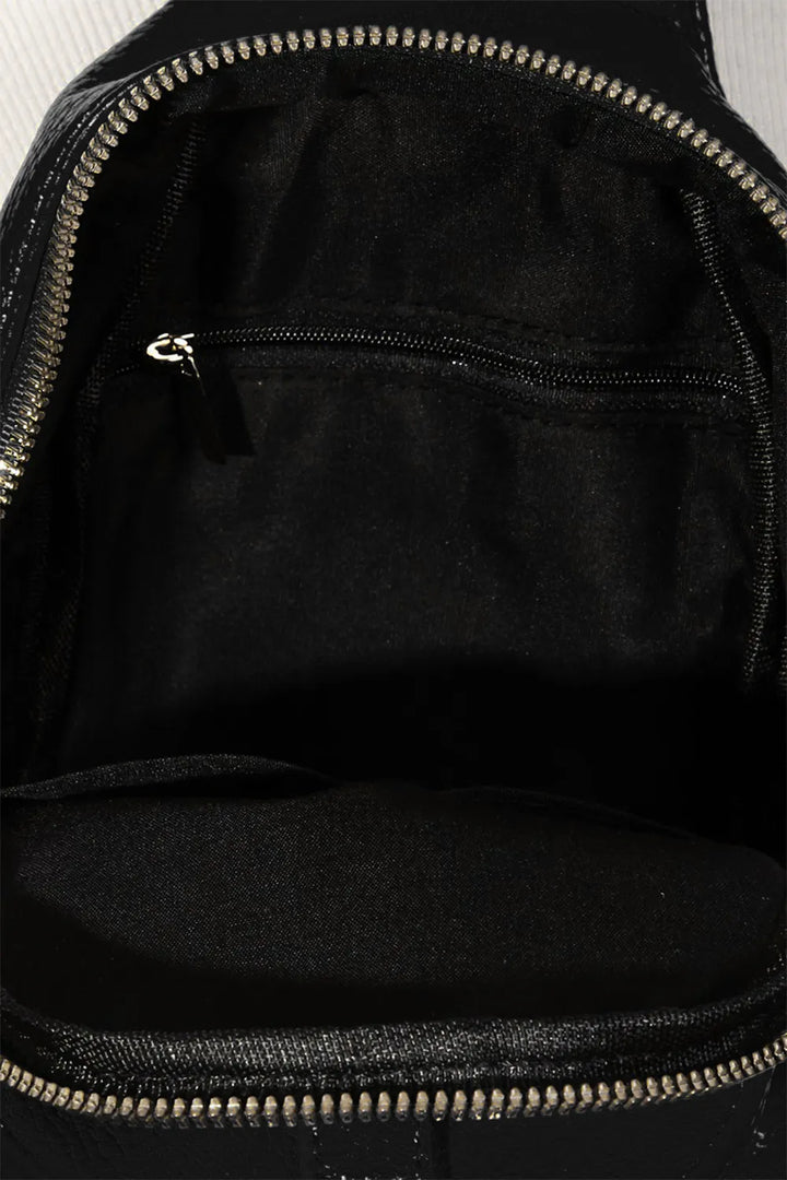 Fame Single Strap Faux Leather Sling Bag - Nikki &amp; Co. Boutique