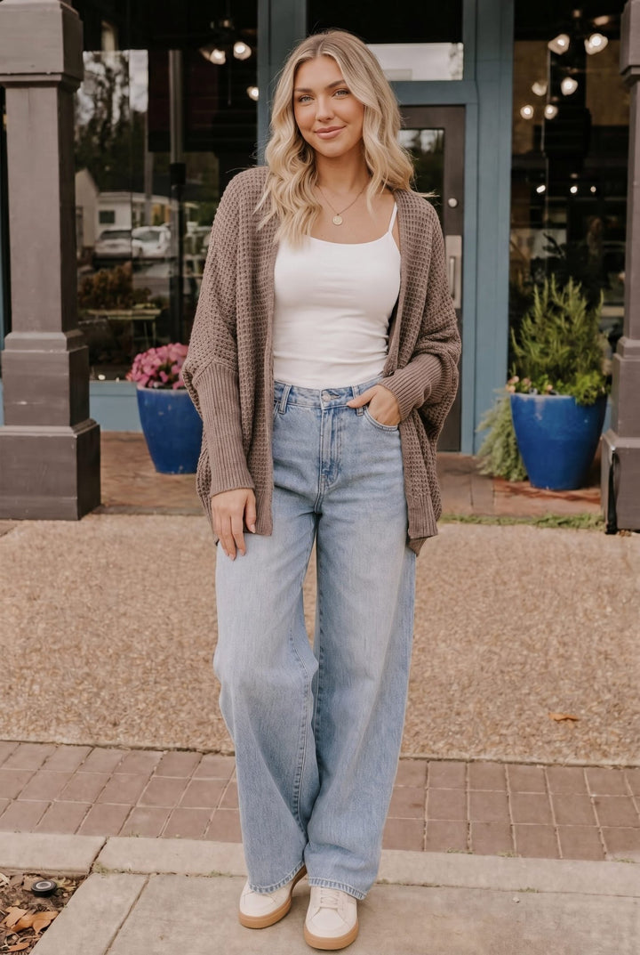 Chai Latte Knit Cardigan - Nikki &amp; Co. Boutique