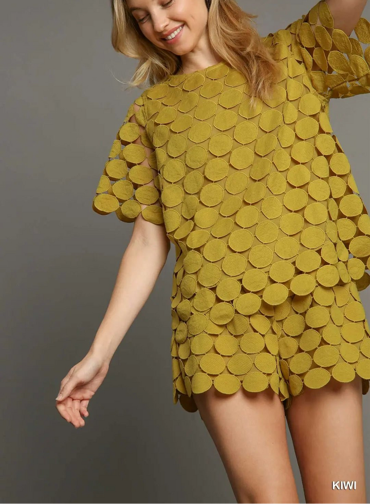 Polka Dot Lace Shorts (NP) - all sizes | Nikki &amp; Co. Boutique