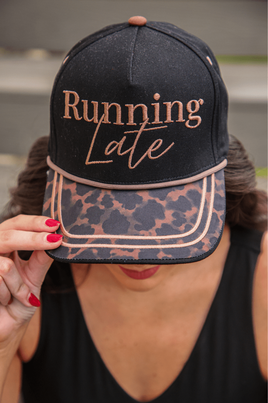 Running Late Hat (Pre-order) - Nikki & Co. Boutique