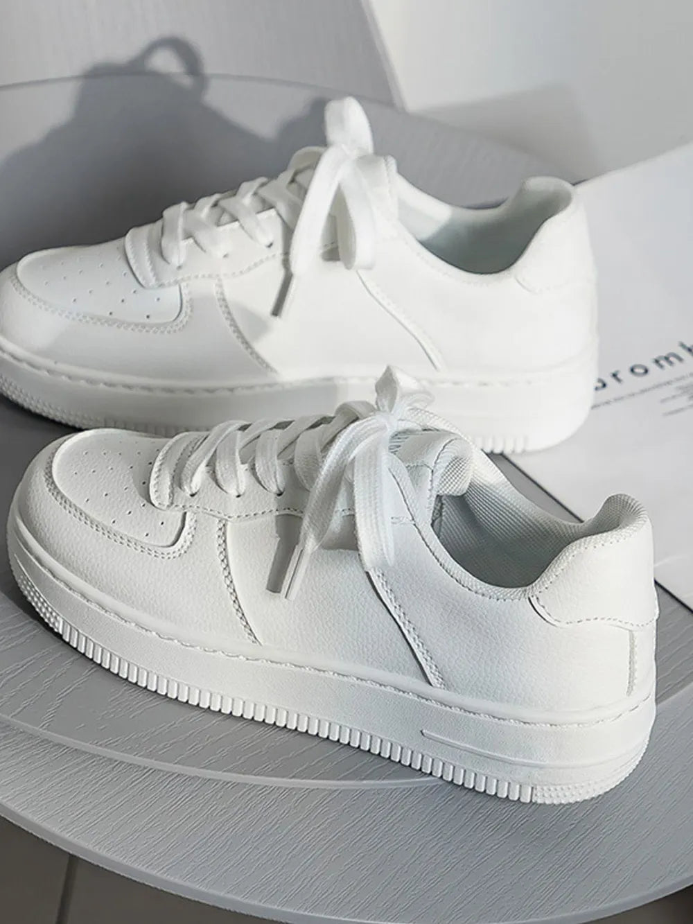 Lace Up Round Toe Platform Shoes - Nikki and Co Boutique