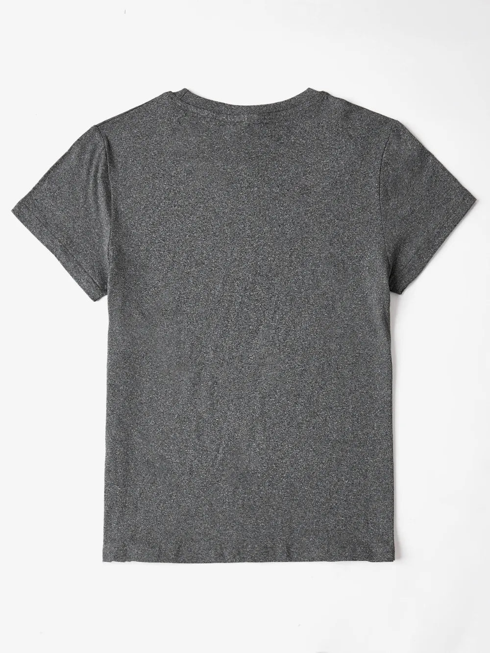 Letter Graphic Round Neck Shorts Sleeve T-Shirt - Nikki &amp; Co. Boutique