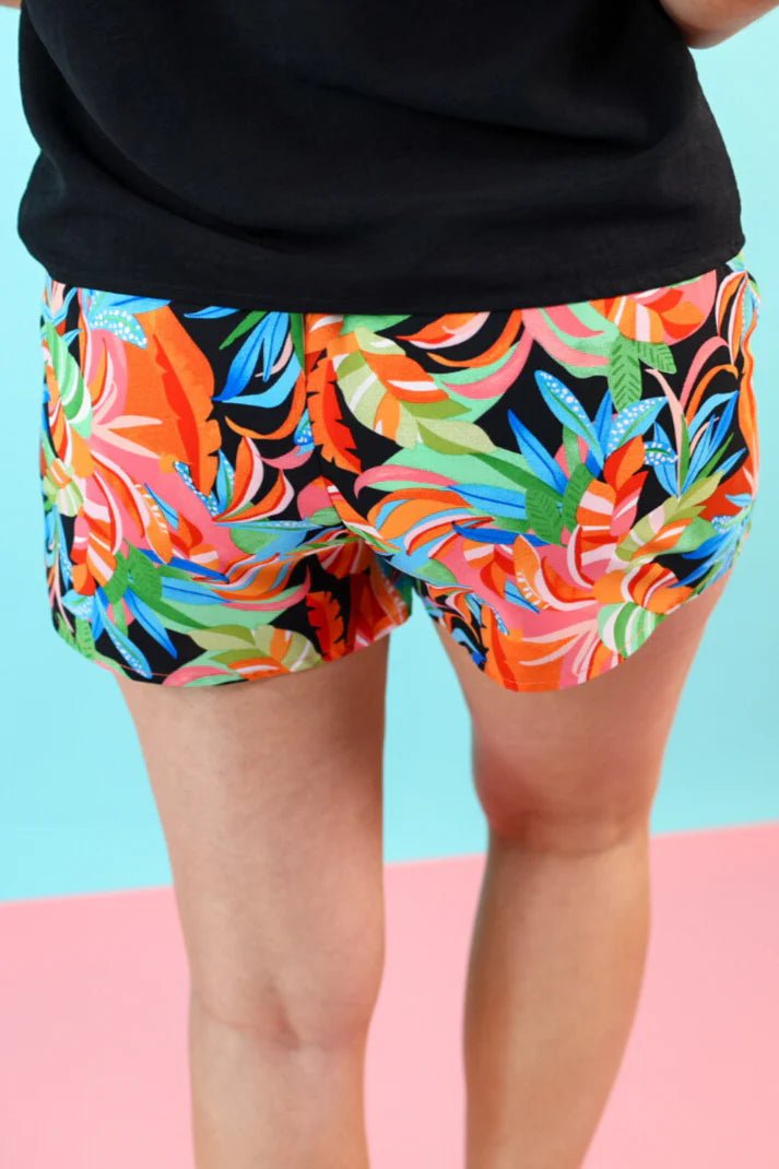 Summer Dreaming Tropical Shorts (NP) - 2 Colors | Nikki &amp; Co. Boutique