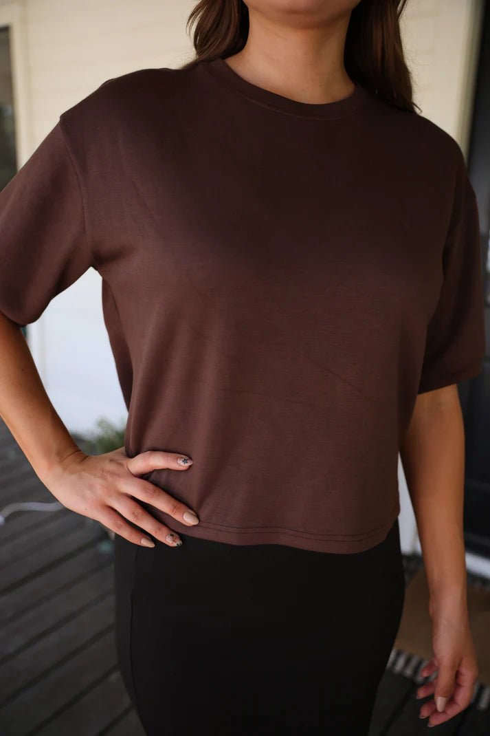 Casual Upgrade Half Sleeve Luxe Tops (NP) -3 Colors! (Copy) | Nikki &amp; Co. Boutique