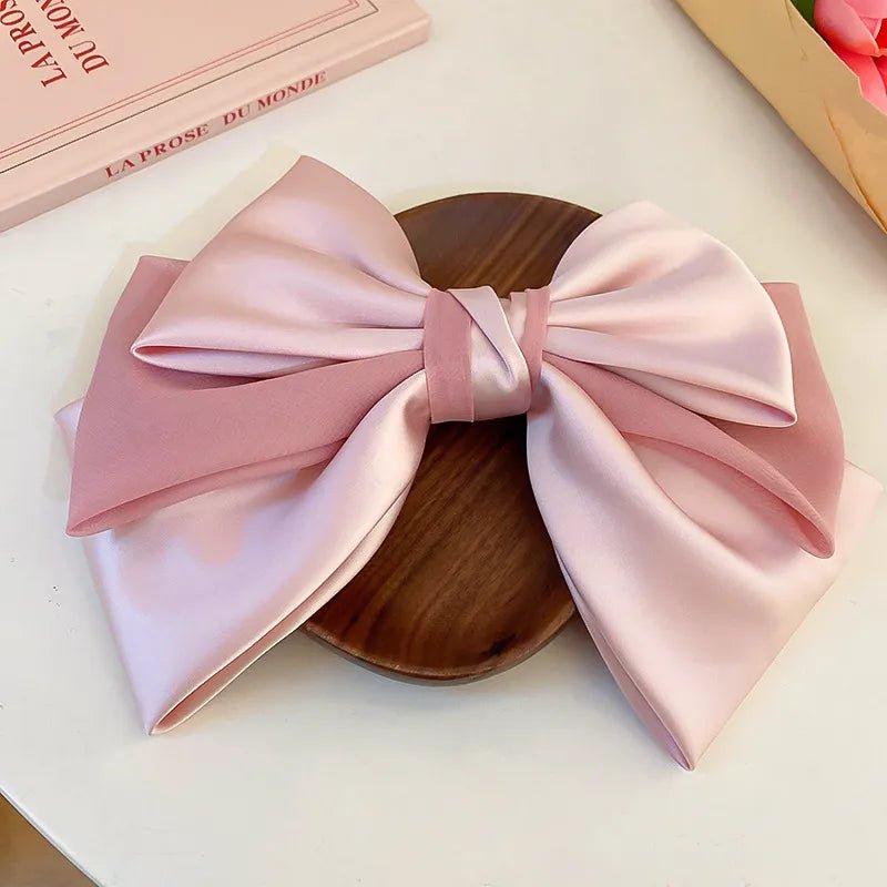 Bow Cloth Hair Clip - Nikki and Co Boutique