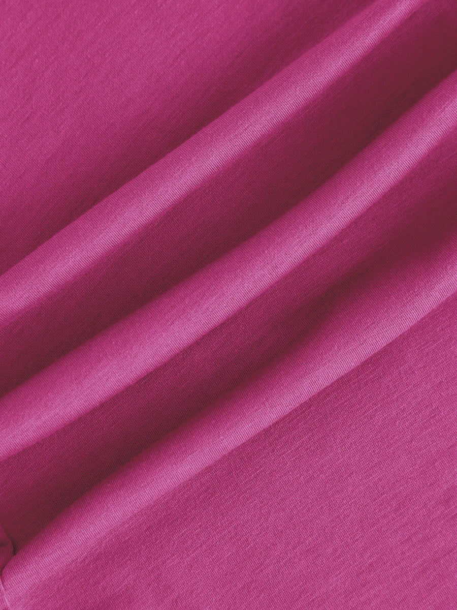 LW Plus Size High Waist Flared Stretchy Pants Summer Skinny Solid Casual Rose Red Pants For Women Bell Bottom Trousers