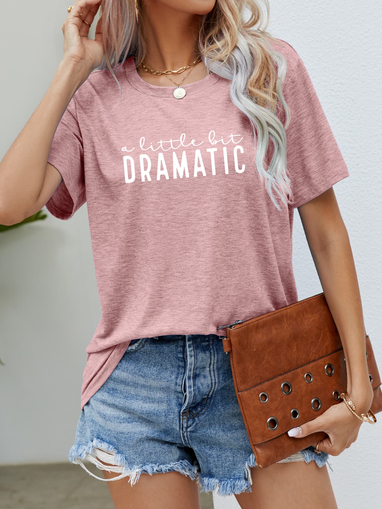 A LITTLE BIT DRAMATIC Graphic Tee - Nikki and Co Boutique