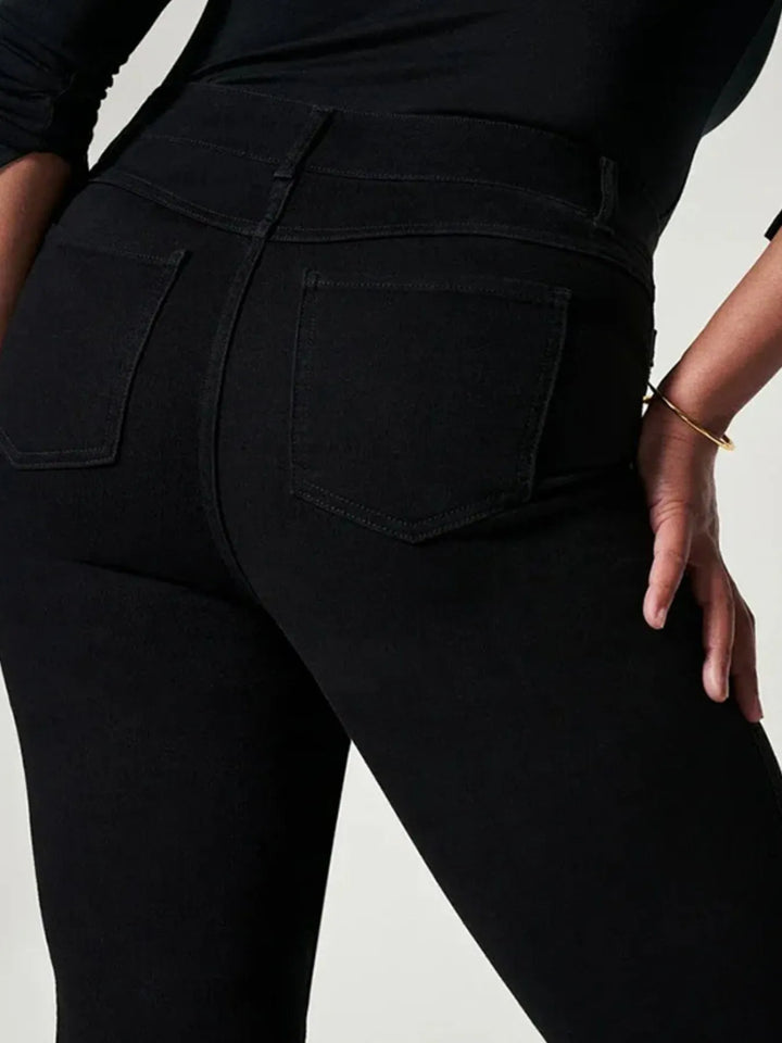 Full Size High - Waisted Flare Jeans Plus Size - Nikki &amp; Co. Boutique