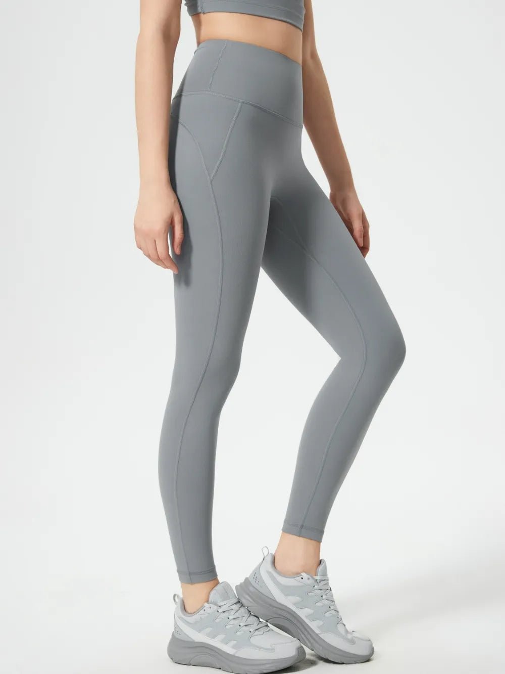 Millennia Wide Waistband Active Leggings - Nikki and Co Boutique