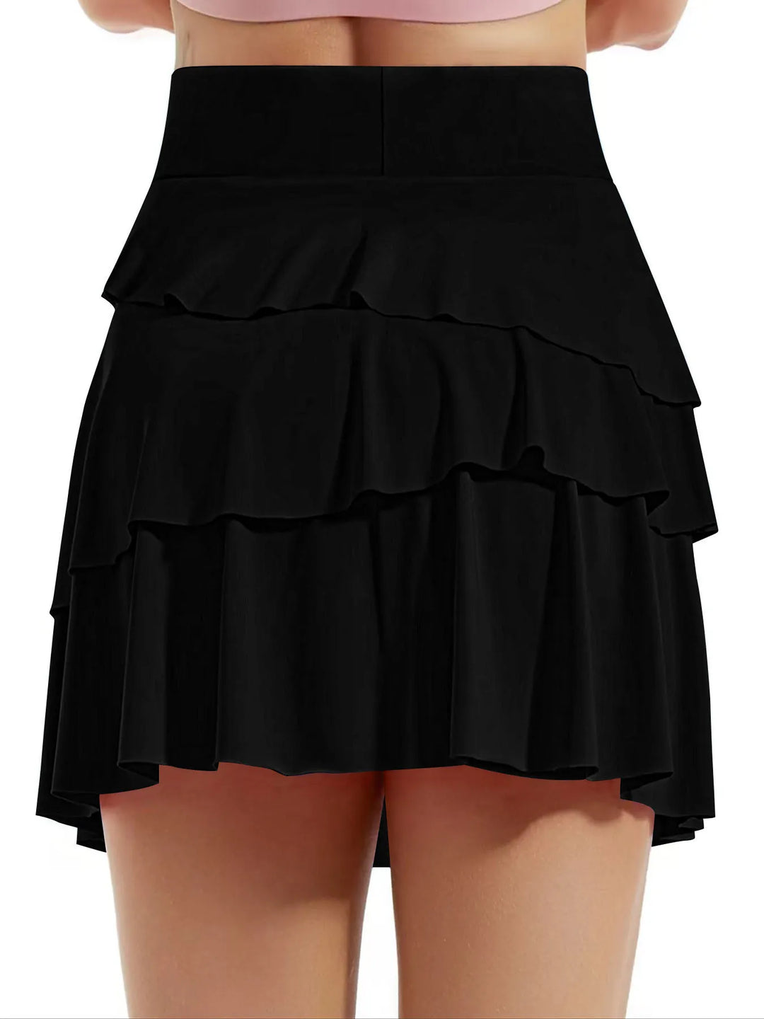 Tiered Ruffle Active Skort | Nikki &amp; Co. Boutique