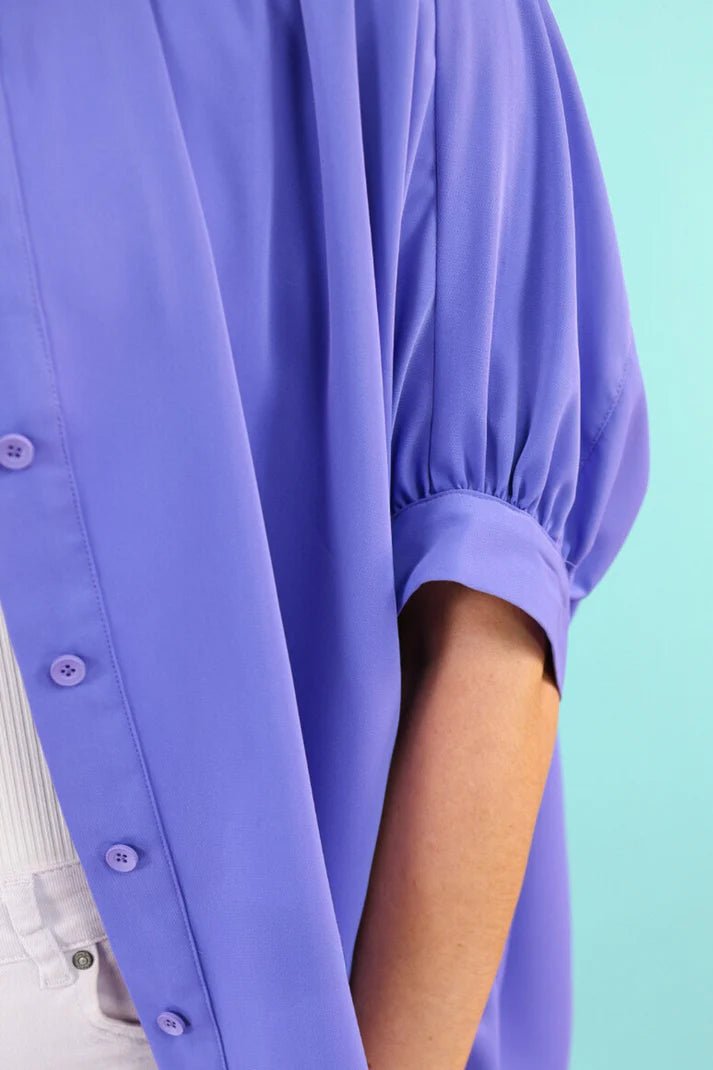 Oakley Oversized Button-Up Top (NP) | Nikki &amp; Co. Boutique