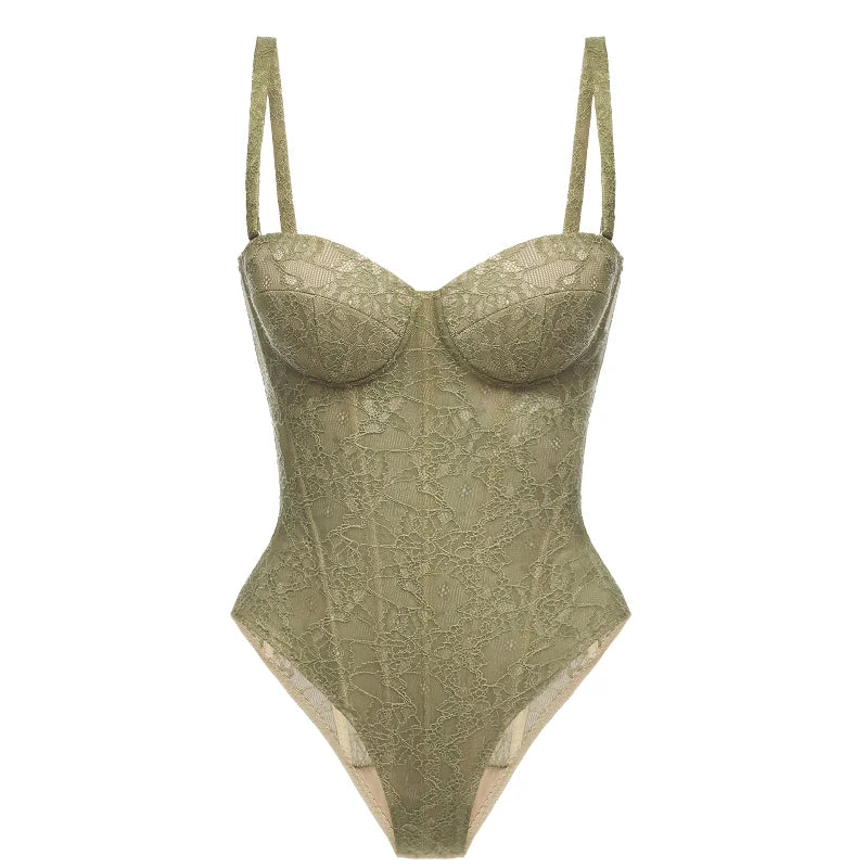 Elegant Women Summer Party Dresses Sets 2 Pieces Lace High Waist Lace Up Spaghetti Strap Top Satin Zipper Party Skirt Outfits