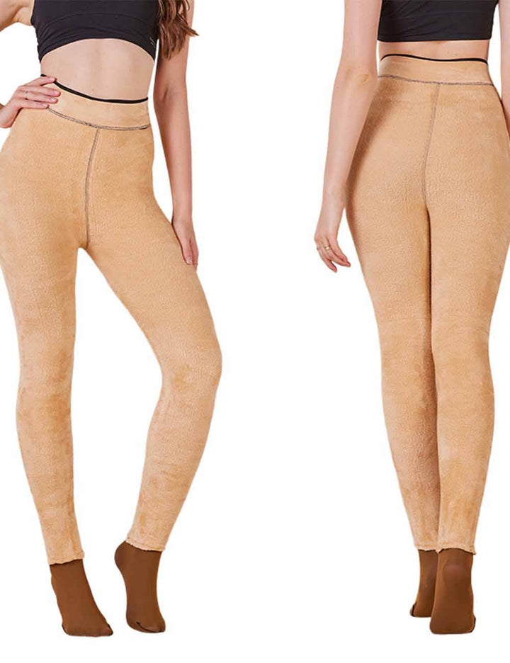Sweetkarma Fleece-Lined Faux Sheer Tights (NP) - Nikki &amp; Co. Boutique