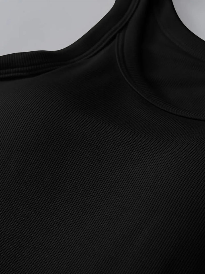 Round Neck Tank with Built - In Bra - Nikki &amp; Co. Boutique