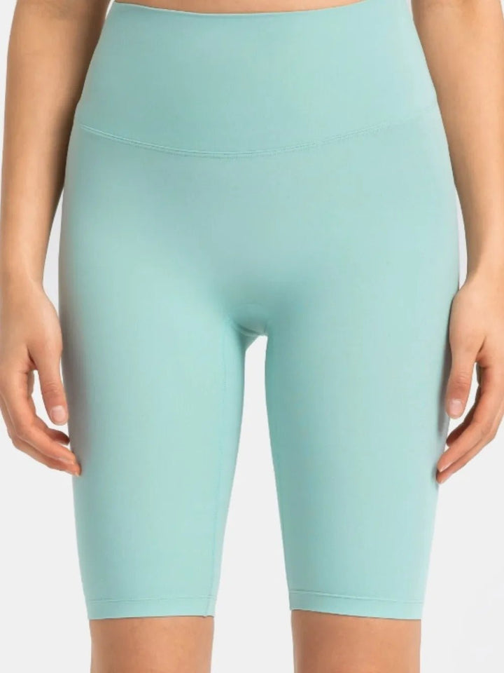 Millennia High Rise Wide Waistband Active Shorts | Nikki &amp; Co. Boutique