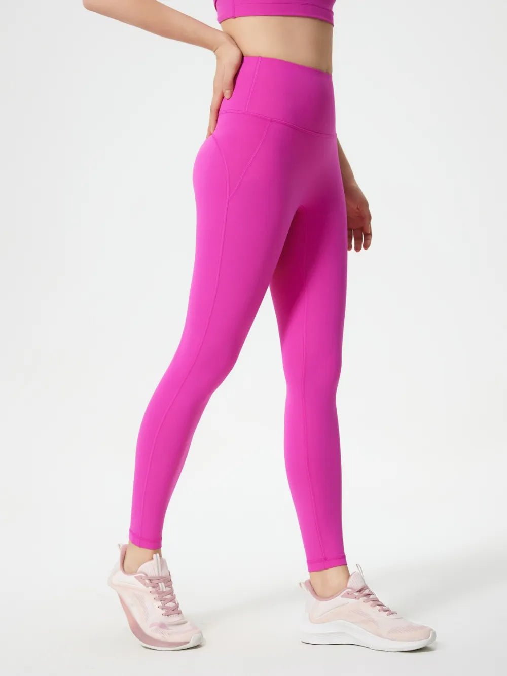 Millennia Wide Waistband Active Leggings - Nikki and Co Boutique