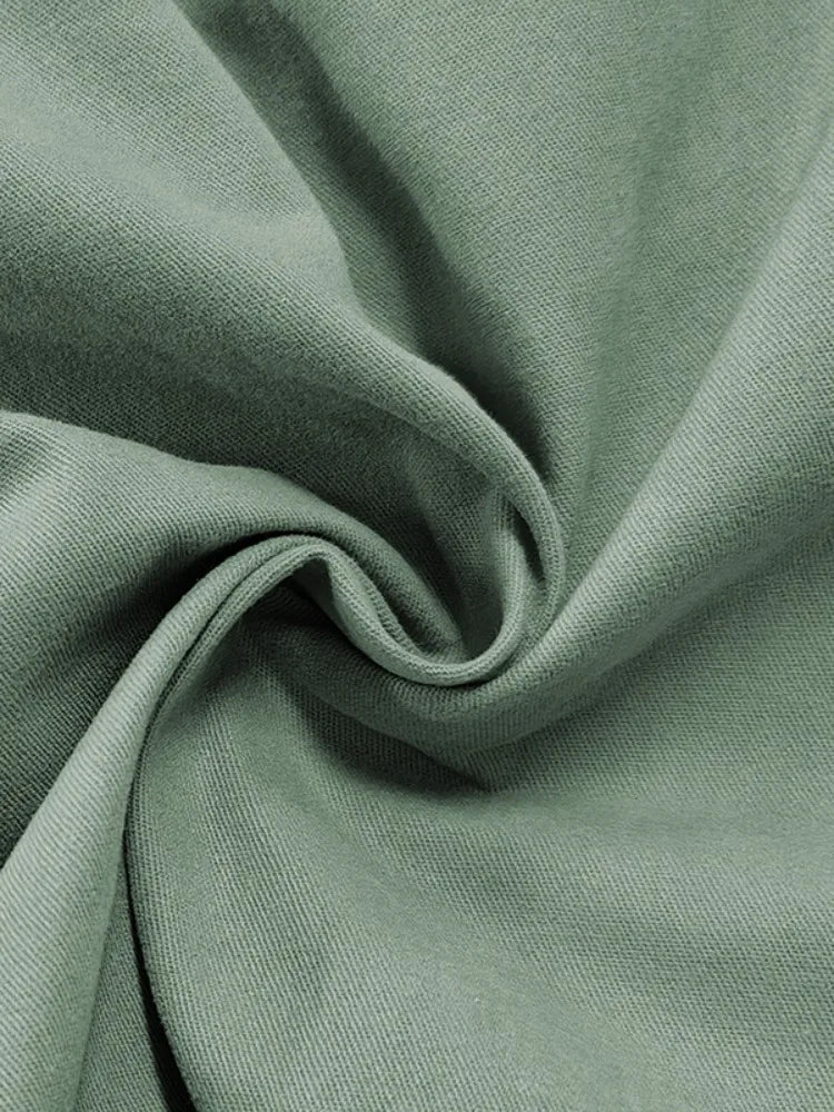 Yeezzi Urban Female Asymmetrical A-Line Skirts New Solid Color High Waisted Loose Pockets Long Skirt Bottoms For Woman