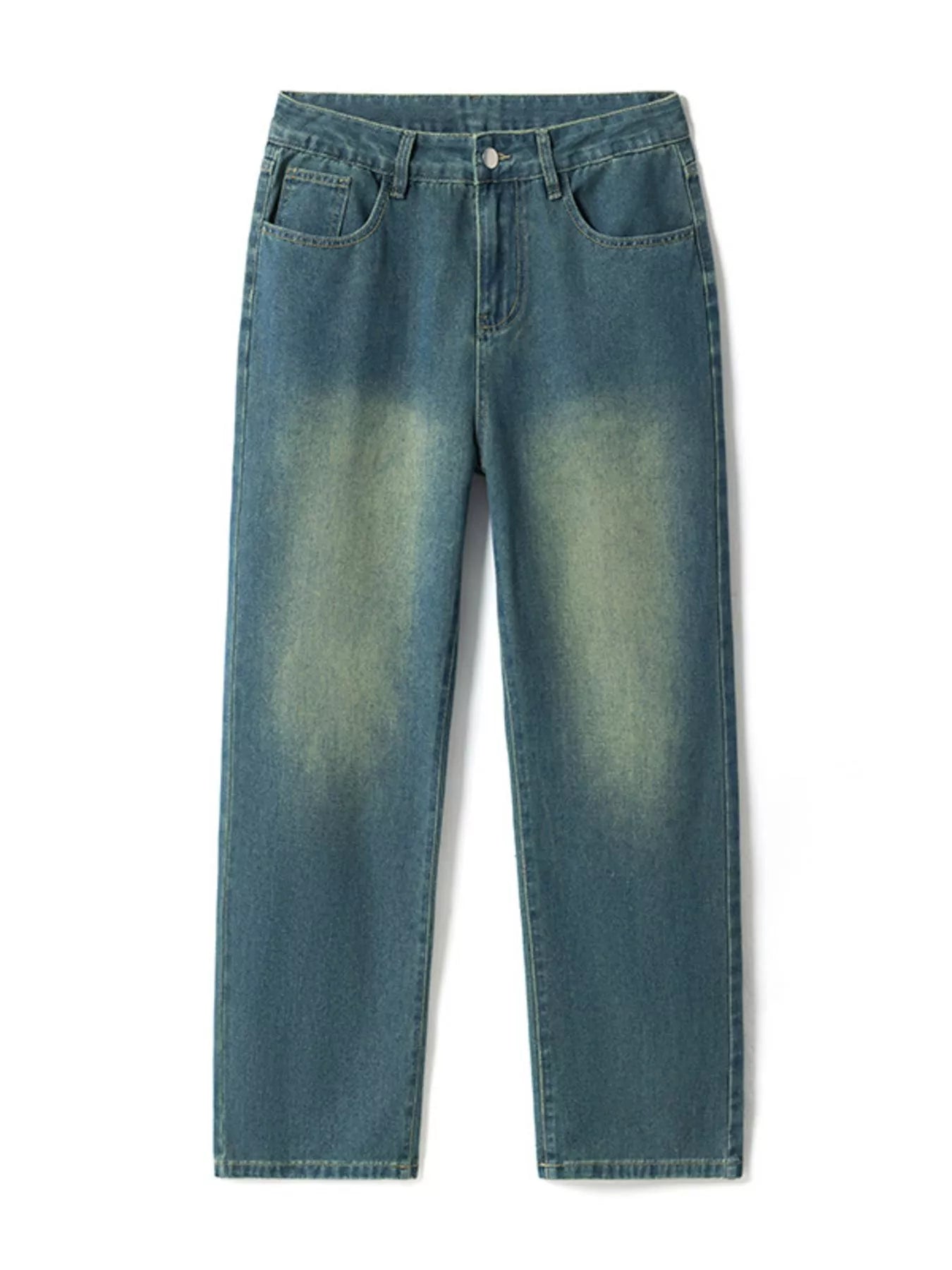 Men's Vintage Wash Wide Leg Jeans - Nikki and Co Boutique