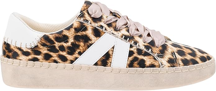 Friend Zone – Leopard Lace - Up Sneaker (NP) - Nikki &amp; Co. Boutique