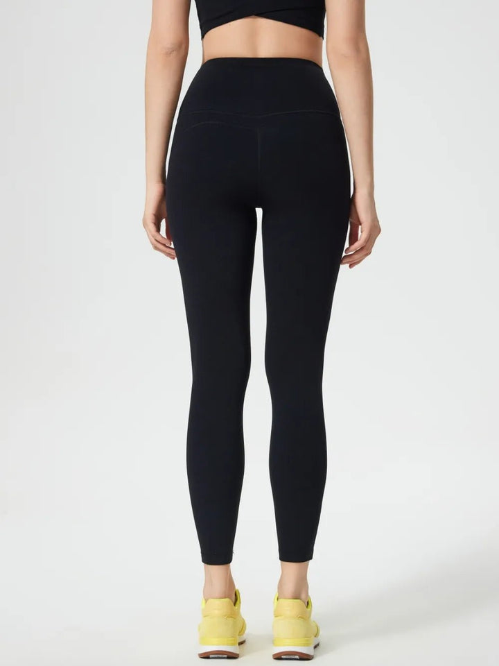 Millennia Wide Waistband Active Leggings | Nikki &amp; Co. Boutique