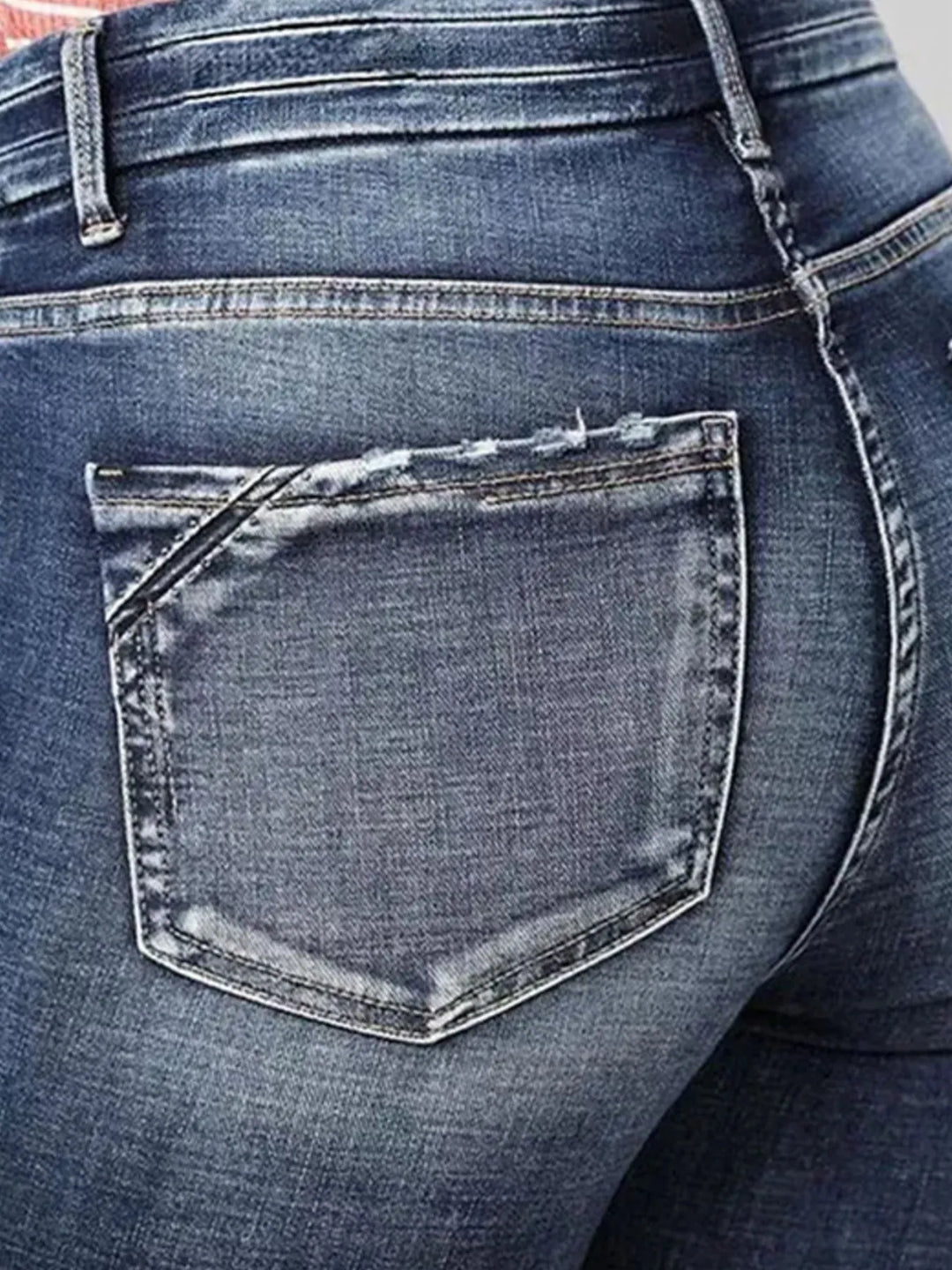 High - Rise Flare Gradient Wash Jeans - Nikki &amp; Co. Boutique