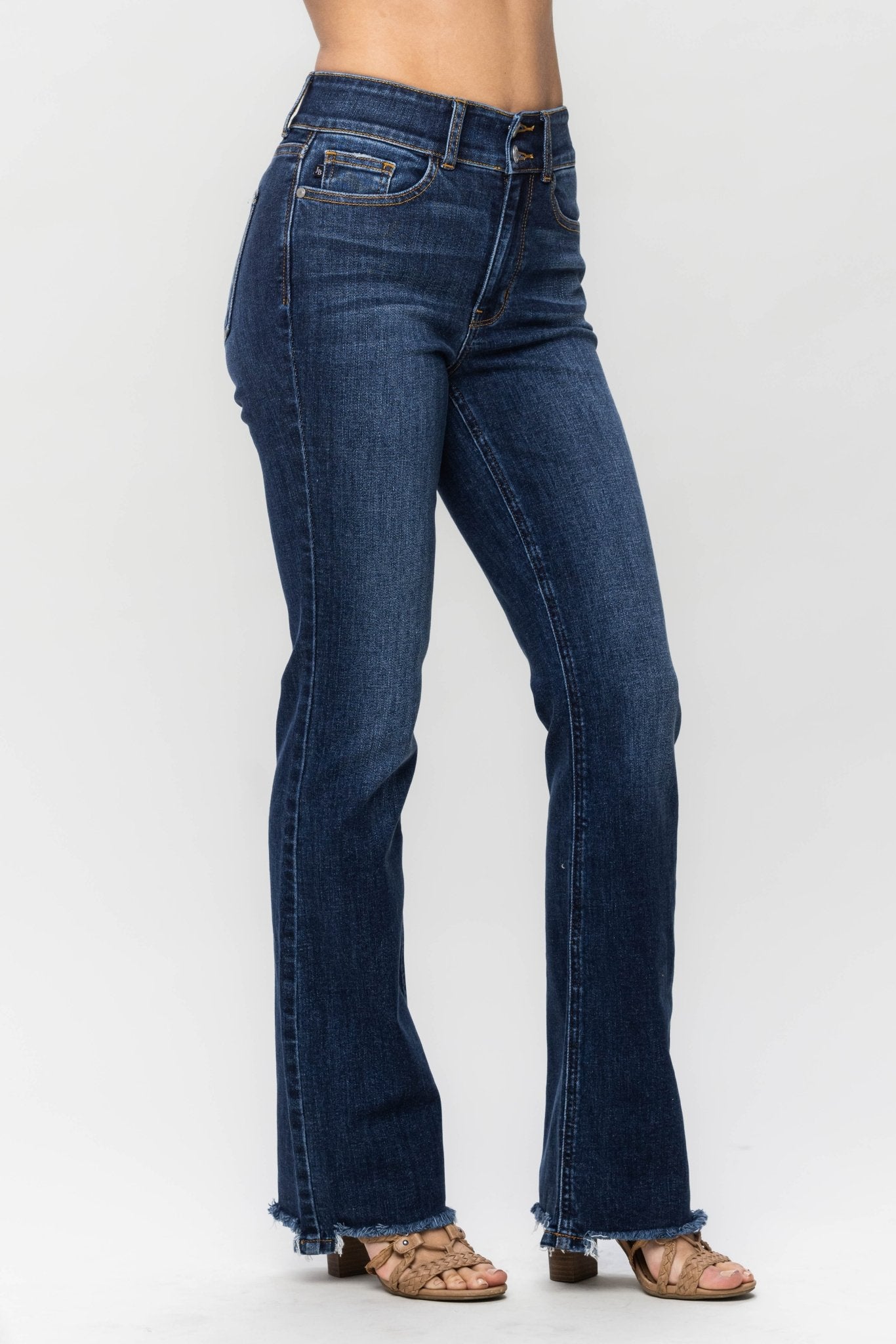 Judy Blue Jeans (NP) - Mid Rise, Dark Wash Boot Cut - Nikki and Co Boutique