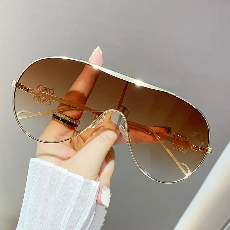 Gradient Aviator Sunglasses - Nikki and Co Boutique