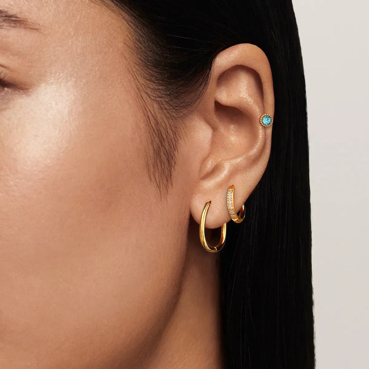 3 - Piece 18K Gold - Plated Earrings - Nikki &amp; Co. Boutique