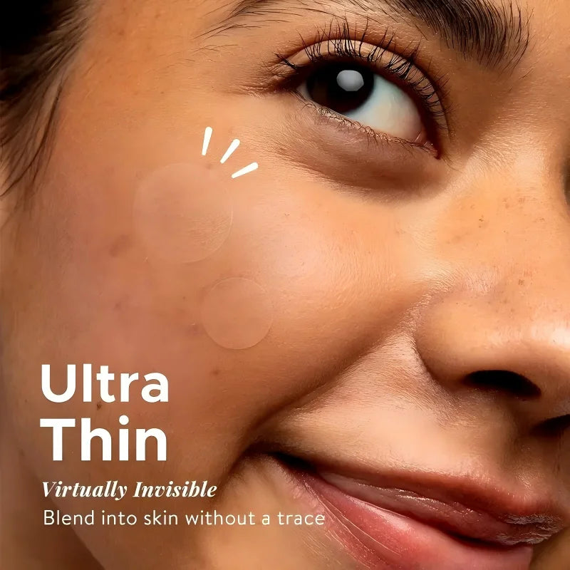 180/360 pieces of transparent, skin tone water-based gel acne patches, suitable for covering acne and pimples