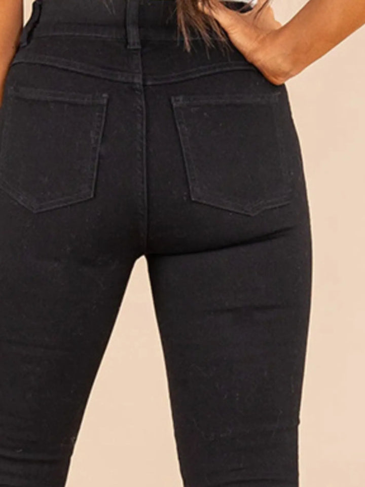 Full Size High - Waisted Flare Jeans Plus Size - Nikki &amp; Co. Boutique