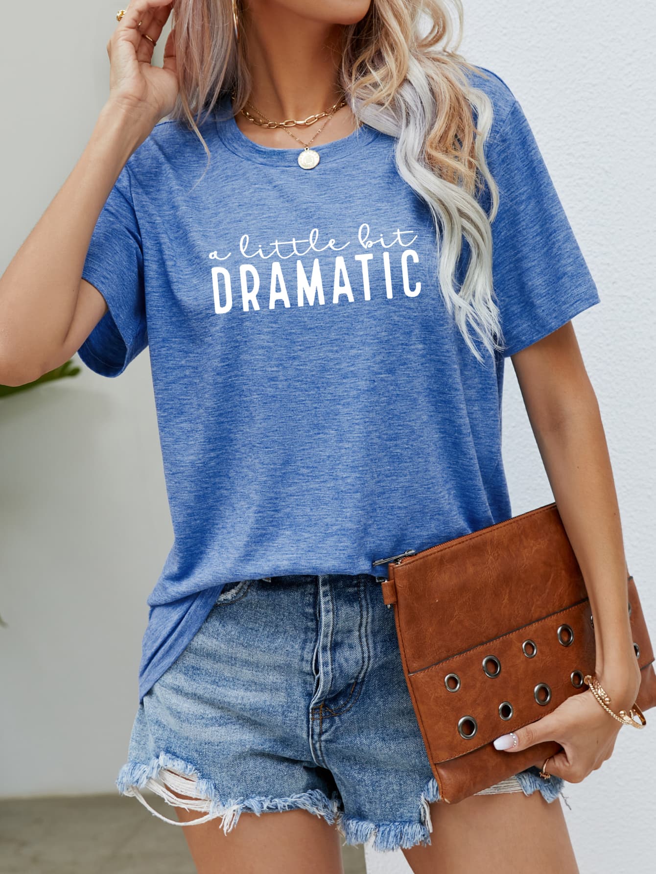 A LITTLE BIT DRAMATIC Graphic Tee - Nikki and Co Boutique