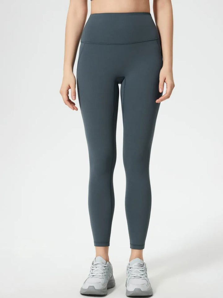 Millennia Wide Waistband Active Leggings | Nikki &amp; Co. Boutique