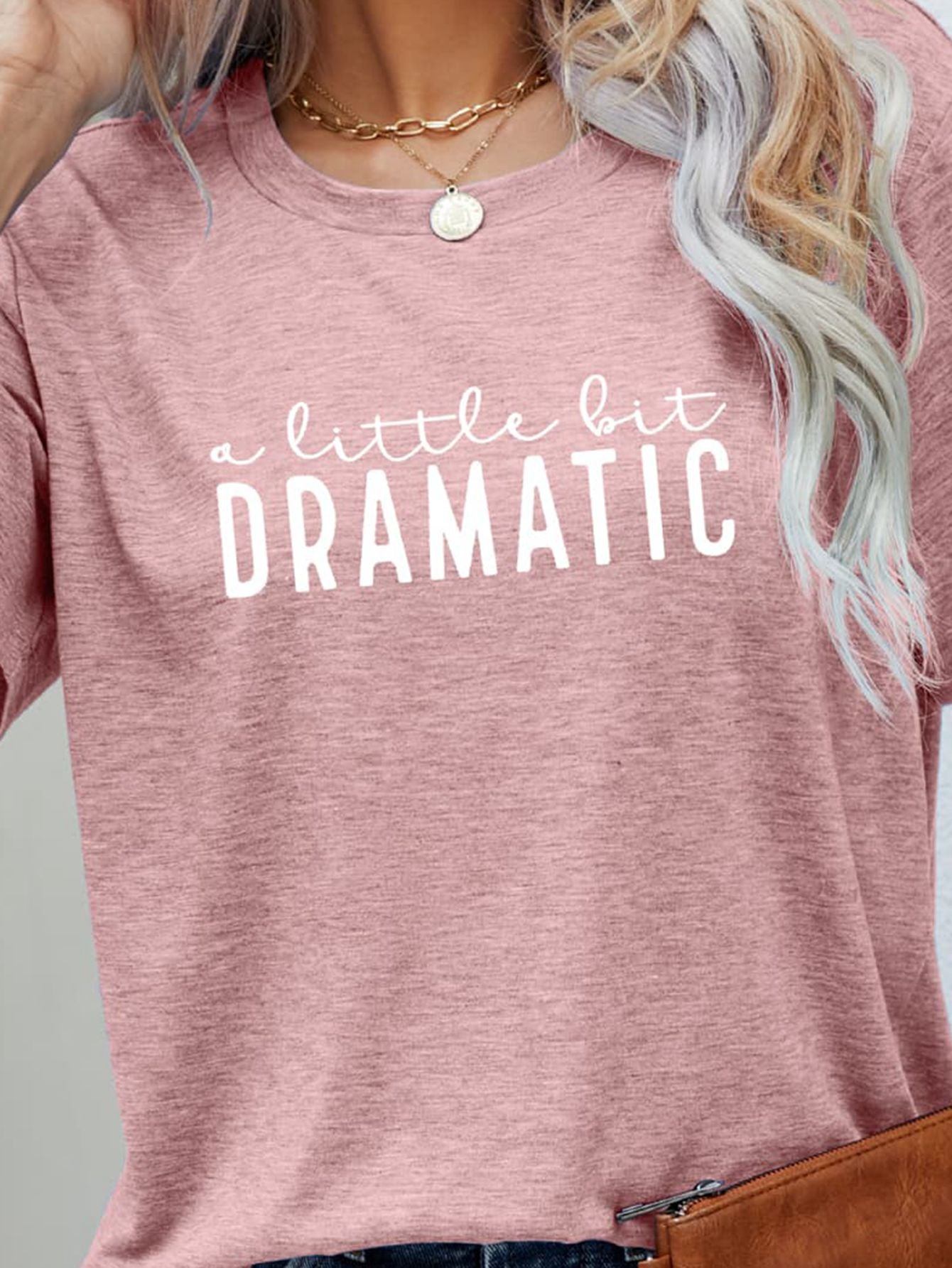 A LITTLE BIT DRAMATIC Graphic Tee - Nikki and Co Boutique