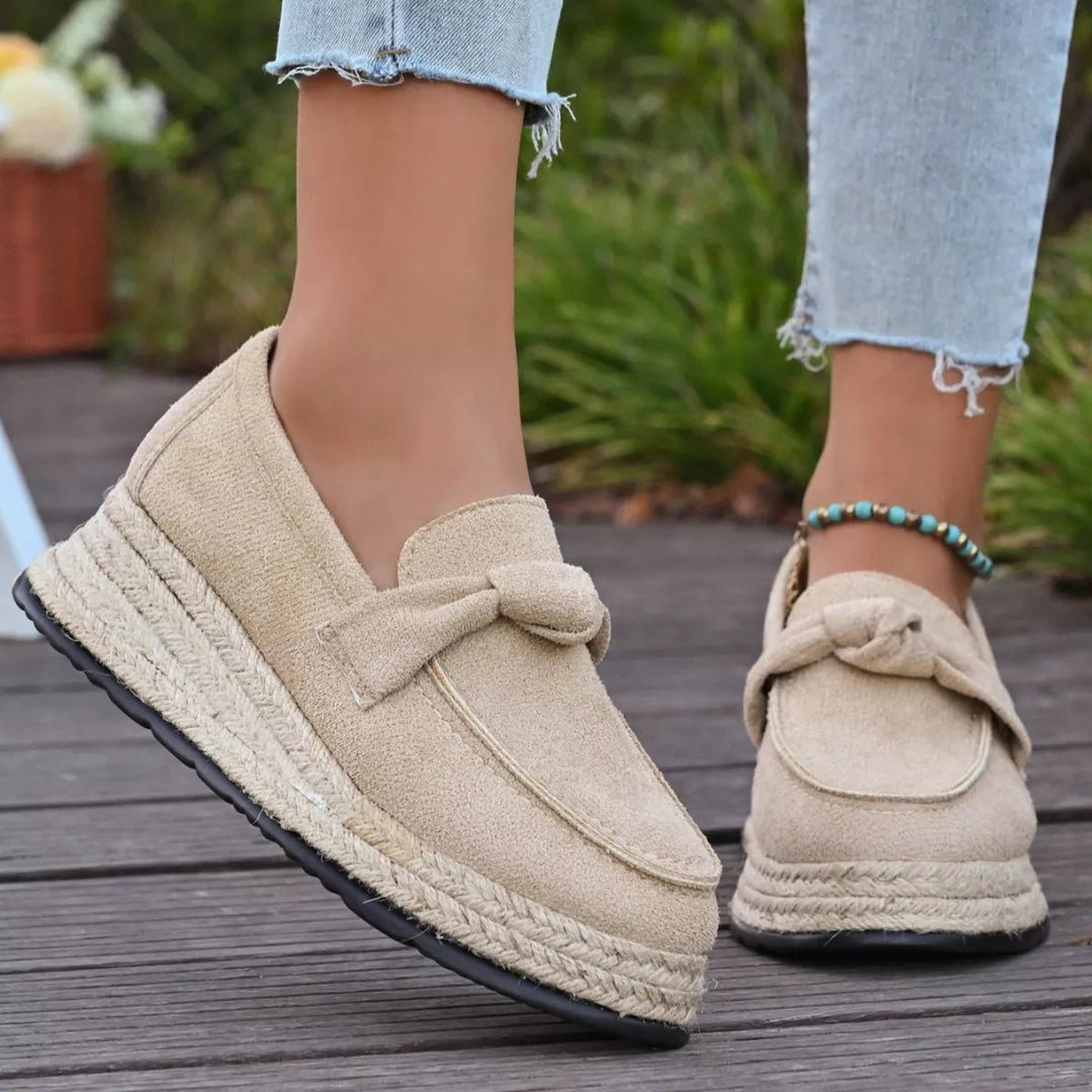 Round Toe Platform Slip-Ons | Nikki & Co. Boutique