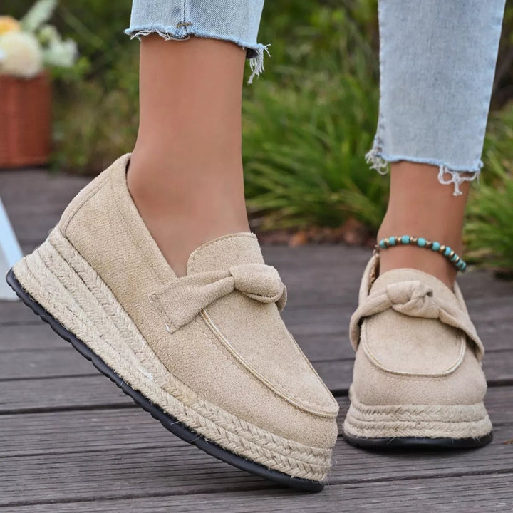 Round Toe Platform Slip-Ons | Nikki &amp; Co. Boutique