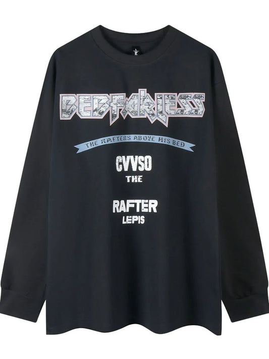 Men's Round Neck Letter Graphic T-Shirt - Nikki and Co Boutique