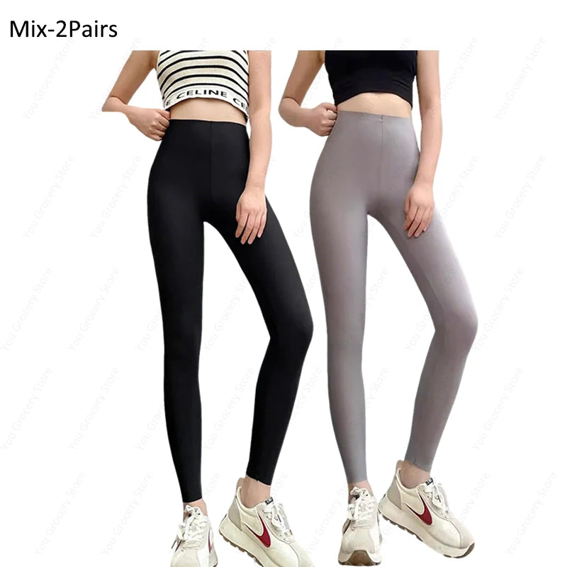 Women High Elastic Fitness Workout Sportswear Impact Leggings Female Low Waist Seamless Tights Yoga Pants Women Sports Leggings