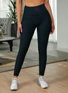 Textured High Waist Active Leggings - Nikki and Co Boutique