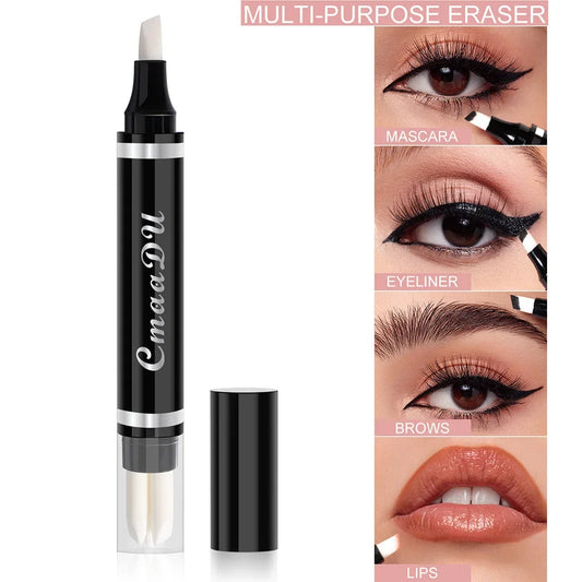 CmaaDu Eyeliner Makeup Remover Pen Dual-Purpose Tool for Correction & Removal