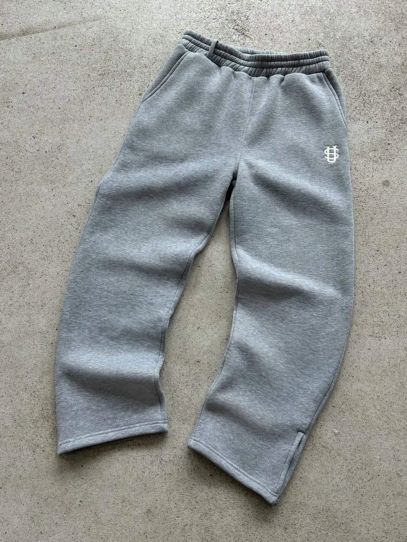 New Y2K Pants Personalized Pant Leg Zipper Embroidery Hip Hop Casual Joggers Men Pants Retro Straight Pants Tracksuit Streetwear